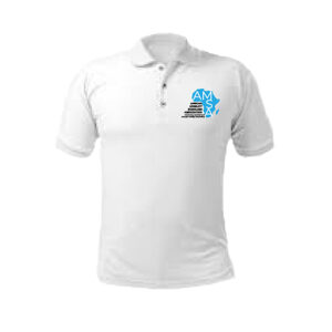 AMSA polo shirt - white